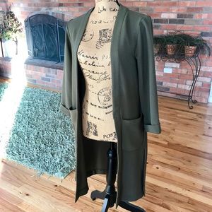 H&M Forest Green Duster